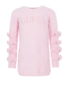 Пуловер | Regular Fit Guess розов
